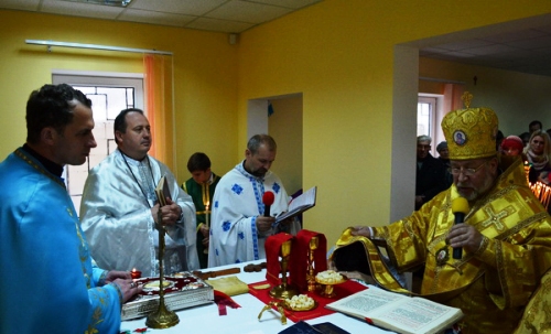 В Кривому Розі освятили новозбудовану каплицю.(ФОТО)